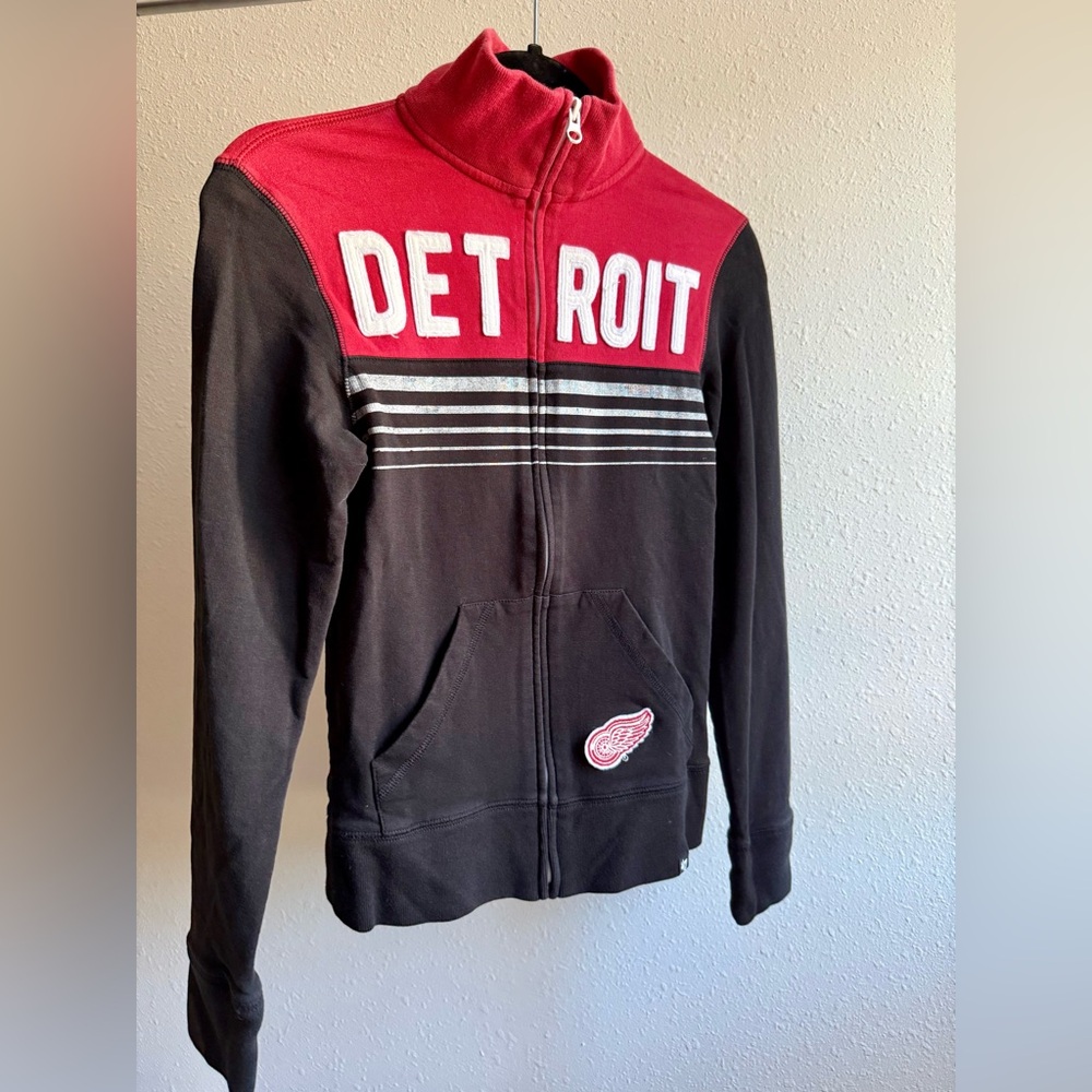 47 Brand Detroit Red Wings Zip Up